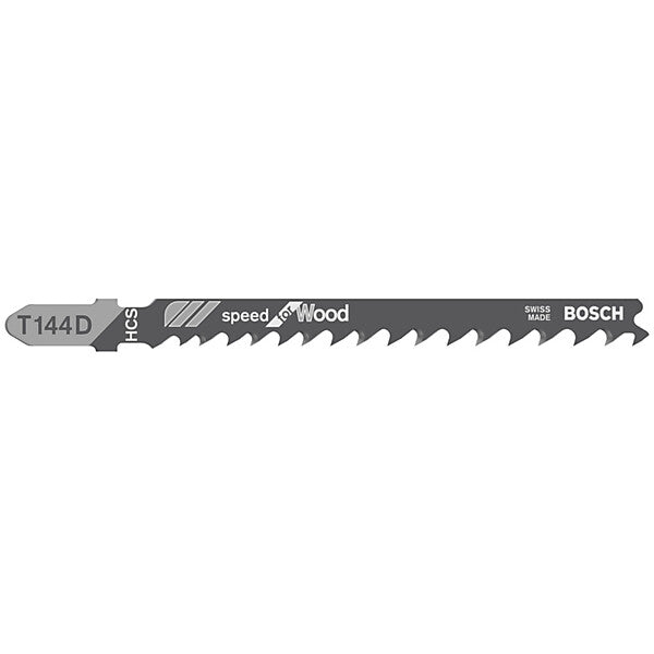 Bosch Elektrowerkzeuge Stichsägeblatt T 144 D Speed for Wood 2608630040